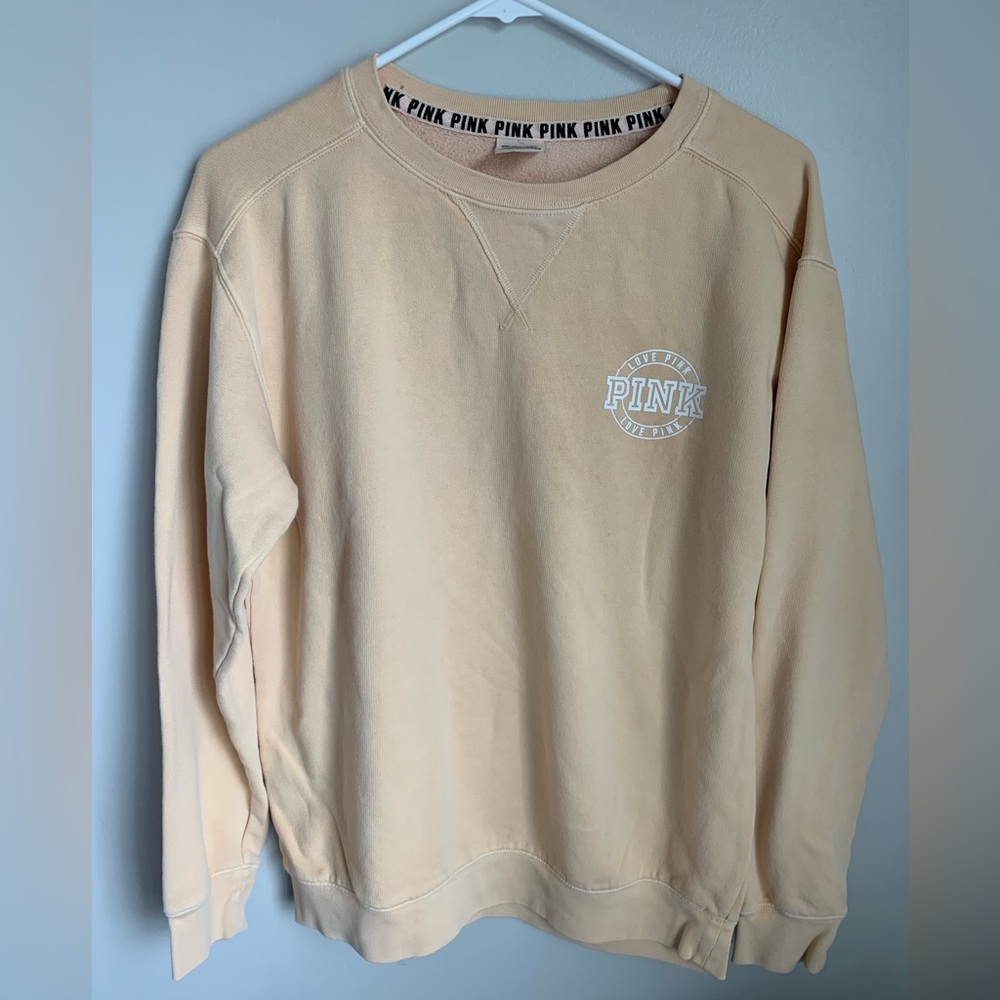 Long Sleeve PINK Crewneck in X-Small